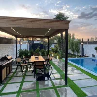 * فک کن تو حیاط این ویلا ساعتها بشینی و ریلکس کنی*|فروش خانه و ویلا|چمستان, |دیوار