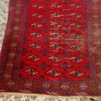 فرش عتیقه یک متردر یک متروده سانت