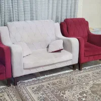 مبل 7 نفره راحتی  با میز و عسلی|مبلمان خانگی و میز عسلی|شاهینشهر, نبوت|دیوار