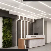 لاین نوری/ لاینر/چراغ خطی روکار و توکار پارس شعاع