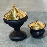 ست شکلات خوری و قندان