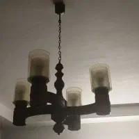 لوستر چوبی|لوستر و چراغ آویز|قزوین, |دیوار