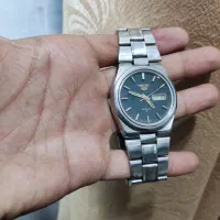 ساعت سیکو پنج قاب درشت صفحه مشکی|ساعت|قم, باجک دو|دیوار