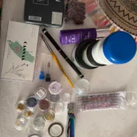 وسایل کاشت ناخن حتما توضیحات خوانده شود