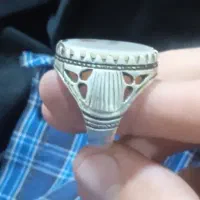 انگشتر نقره، نگین شجر