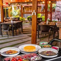 فروش باغ رستوران قدیمی قلب طرقبه/شلوغ معاوضه،شرایط