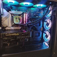 کیس گیمینگ نسل ۱۳ 13700k + z790 wifi + RTX 4060ti