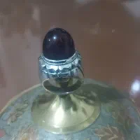 عقیق سرخ با رکابی بسیار خوش نقش و زیبا وچشم نواز