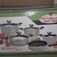 سرویس قابلمه زرساب ۹پارچه