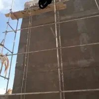 دیوار چینی سیمان کاری شیوبندی