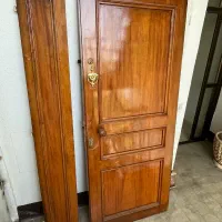فروش درب تمام‌چوب‌ کاملا سالم‌با یراقالات|مصالح و تجهیزات ساختمان|تهران, شهرک امید|دیوار