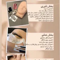 آموزش اکستنشن مژه درآموزشگاه معتبر همراه مدرک|خدمات آموزشی|مراغه, |دیوار