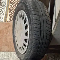 ۲ عدد لاستیک پراید ۸۰ درصد