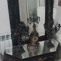 کنسول آینه و شمعدان
