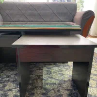 میز جلو مبلی همراه با چهار عسلی تو کار|مبلمان خانگی و میز عسلی|پیر بکران, |دیوار