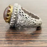 انگشتر اوپال اتیوپی هفت رنگ آتشین|جواهرات|اهواز, زیتون کارگری|دیوار