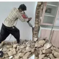 گچکاری ،تخریب موزاییک، کاری،خرده،کاری