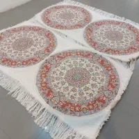 فرش دستبافت تک دایره 1 * 1طرح تبریز|فرش|مشهد, امام رضا (ع)|دیوار