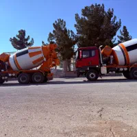 تراک میکسر بتن تریلی میکسر|خودرو سنگین|رباط‌کریم, رباط‌کریم|دیوار