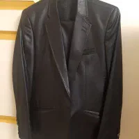 کت و شلوار زغالی