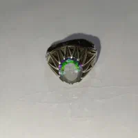 فروش انگشتر نقره و برنج یاقوت خاص