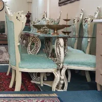 مبلمان ۹نفره و ست میز غذاخوری ۶نفره|مبلمان خانگی و میز عسلی|تهران, منیریه|دیوار