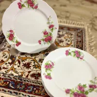 سرویس گل سرخی‌ ژاپن قدیمی و آنتیک