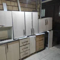 ۱۰عدد کابینت کاملاً سالم با سینگ در حد نو|مصالح و تجهیزات ساختمان|مریوان, |دیوار