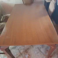 میزغذاخوری ۶ نفره|میز و صندلی غذاخوری|چالوس, |دیوار