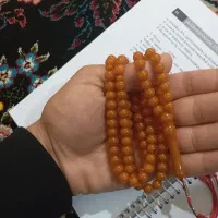 تسبیح کهربا تراش نادر