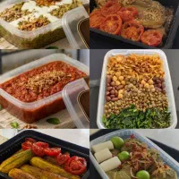 بادمجان کبابی و سرخ شده و دلمه و ابگوجه وکدو جالیز|خوردنی و آشامیدنی|نیشابور, دارایی|دیوار