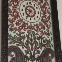 ساعت دیواری پته کاملا دست دوز