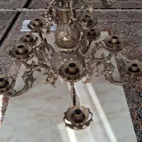 لوستر برنزی|لوستر و چراغ آویز|تبریز, |دیوار