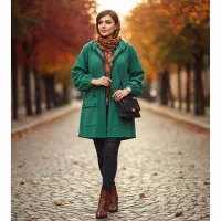 مانتو مخمل کبریتی زنانه دخترانه|لباس|لردگان, |دیوار