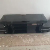 فرش ۱۲متری و زیر تلویزیونی شیشه‌ای