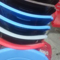 صندلی دسته دار پایه فلز