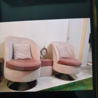 مبل گردون چرخشی مبل راحتی نیم ست