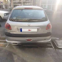 ۲۰۶نقرهای مدل ۱۳۹۷ فنی کاملا سالم|خودرو سواری و وانت|تهران, اباذر|دیوار