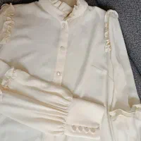 شومیز کرپ ترک کرم|لباس|شهریار, شهریار|دیوار