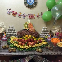 تزئینات،میوه ارایی شب یلدا|خدمات پذیرایی، مراسم|رشت, نظری|دیوار