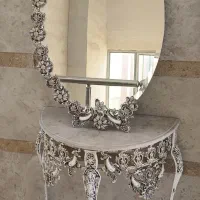 ست میز تلویزیون و بوفه و آینه شمعدان|بوفه، ویترین، کنسول|باغستان, |دیوار