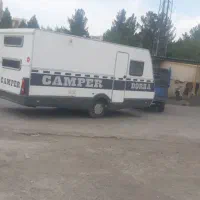 کمپر کاروان شاسی المانی فست فود وخانه همراه