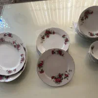 سرویس گلسرخی گل درشت ژاپن