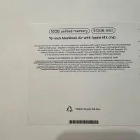 مک بوک ایر (MackBook Air M3 2024) 512G - Ram 16