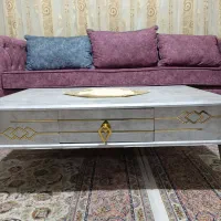 ست کامل جلو مبلی میز تلویزیون و آینه کنسول نو|میز تلویزیون|تبریز, |دیوار