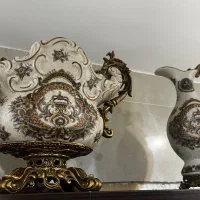 سرویس تزئینی زیرخاکی|کلکسیون اشیاء عتیقه|قم, باغ شازده|دیوار