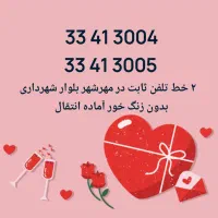 ۲ خط تلفن ثابت رند در مهرشهر