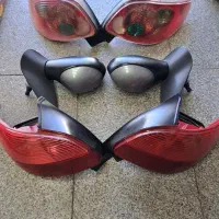 آینه چراغ خطر عقب 206وآینه پارس و مثلث خطر احتیاط|قطعات یدکی و لوازم جانبی|محمدشهر, محمدشهر|دیوار