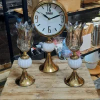 ست شمعدان و ساعت|ساعت دیواری و تزئینی|تبریز, |دیوار