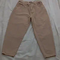 شلوار کرم نسکافه ای